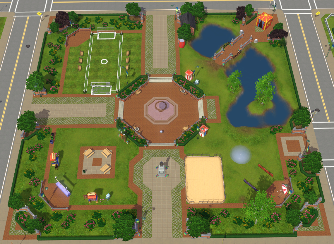 Big park | The Sims Wiki | Fandom