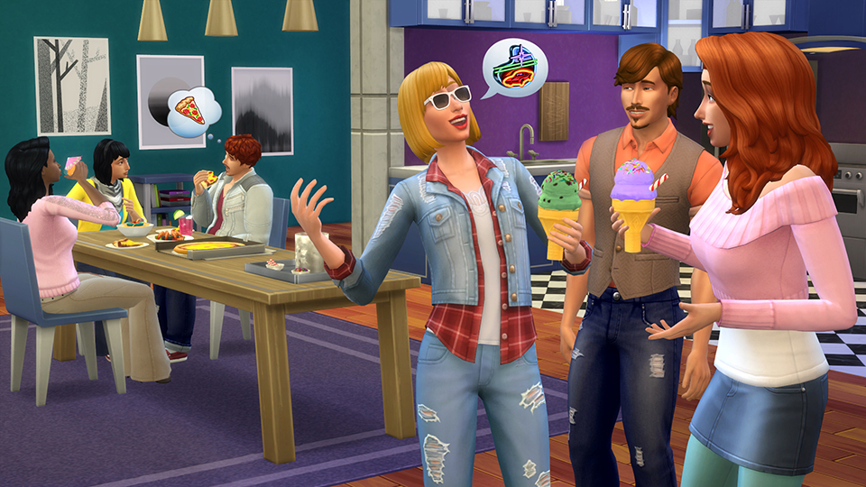 The Sims™ 4 Bundle - Get to Work, Dine Out, Cool Kitchen Stuff