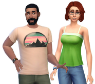 Bob and Eliza Pancakes, two young adults.