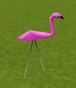 3 Pink Flamingo