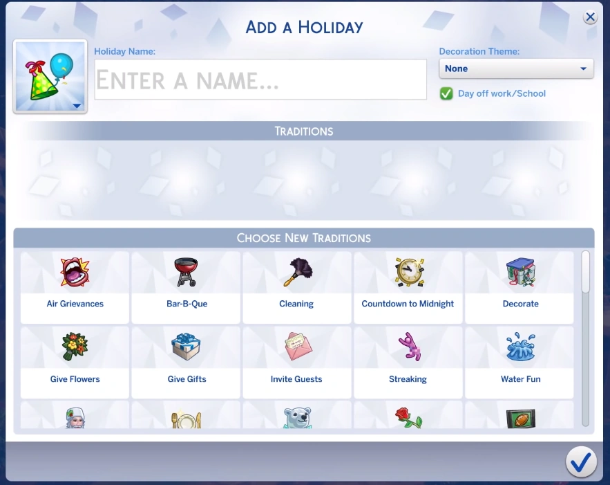 Gnomes Sims, Sims 4 challenges, Sims 4 seasons