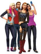 GT Cover Render.png (6.69 MB) Morgan taking a selfie with Candy Behr, Paolo, and Erin.