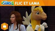 Les Sims 4 Au travail Flic et Lama