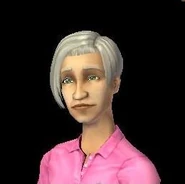 Melinda, su pelo no se encuentra en el juego