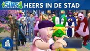 De Sims 4 Stedelijk Leven Officiële Lanceringstrailer