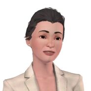Mary-Sue Pleasant recreated in The Sims 3