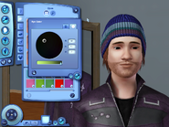 Picture of Cycl0n3's eyes in Create a Sim