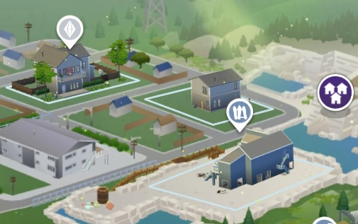 Эвергрин харбор симс 4 карта