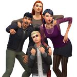 Les Sims 4 Vivre Ensemble Render 12