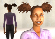 The hair's recreation in-game