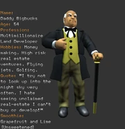 Daddy Bigbucks's profile from the defunct Urbz website