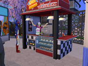 A generic food stall.