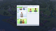 Manage Worlds Selecting Sims