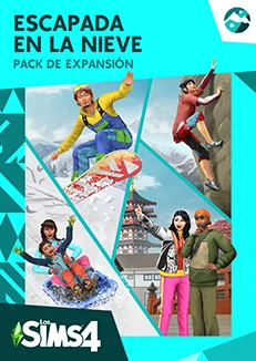 Sims 4 Escapada en la Nieve Portada