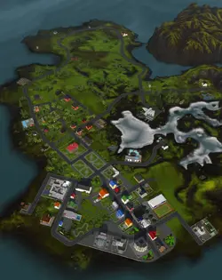 Aurora Skies map overview