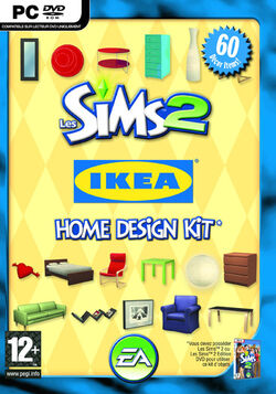 Jaquette Les Sims 2 IKEA Home Design