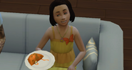 TS4 child Sim eating.png (500 kB) Una niña comiendo.