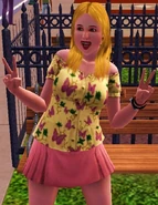 Мэдисон Ван-Уотсон, молодая девушка в The Sims 3.