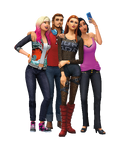 Les Sims 4 Vivre Ensemble Render 1