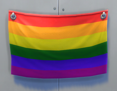 Pride Flags and Hairstyles Free Online Store Pack - Sims Freeplay 