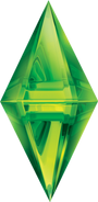 Third generation "Plumbob" (The Sims 3-era)