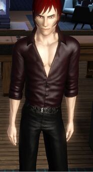 Beau Merrik, Vampiro de Los Sims 3: Al caer la noche