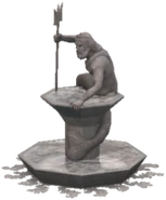 Poseidon's Fury statue from The Sims 3 Store.