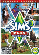 The Sims 3: Pets Limited Edition Box Art