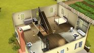 Casa da Lilás (Champs Les Sims), segundo andar