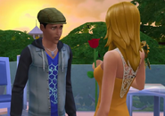 Ollie and Babs in The Sims 4 Stories video