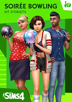 Jaquette Les Sims 4 Soirée Bowling V2
