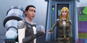 Two Interstellar Smugglers at work.