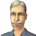 La imagen oculta de Héctor como un anciano