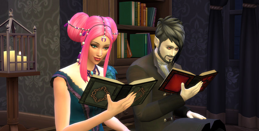 how to create a vampire in sims 4