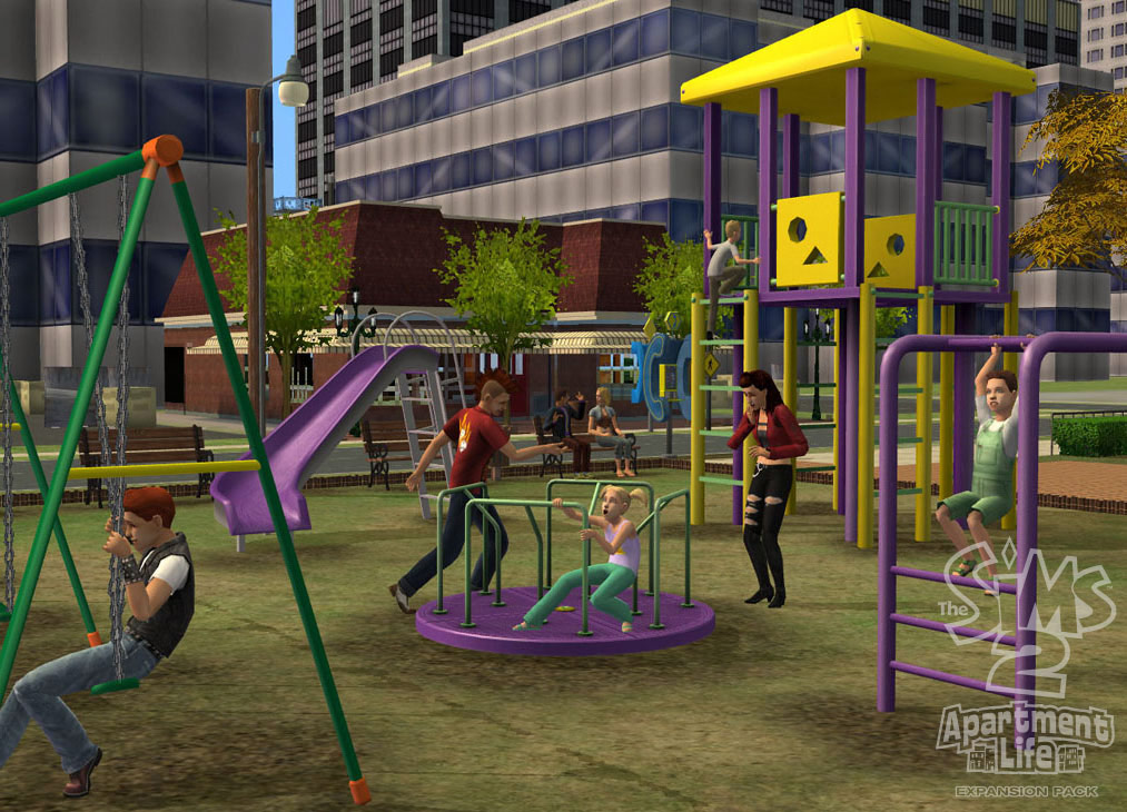 City Park Background 2 Pack