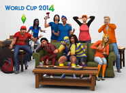 TS4 World Cup 2014 Render