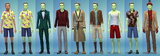 Pollination Technician 9's wardrobe in The Sims 4