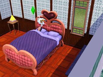 Heart Shaped Bed The Sims Wiki Fandom