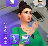 sims 4 how to be focused