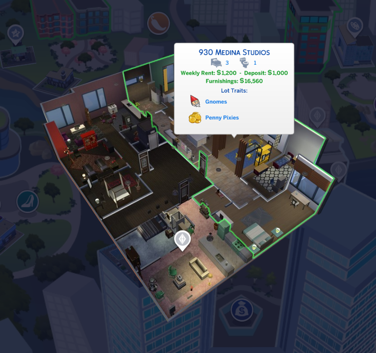 Apartment, The Sims Wiki