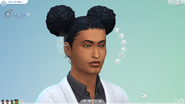 ymHair_ShortAfro on Female Frame Sims