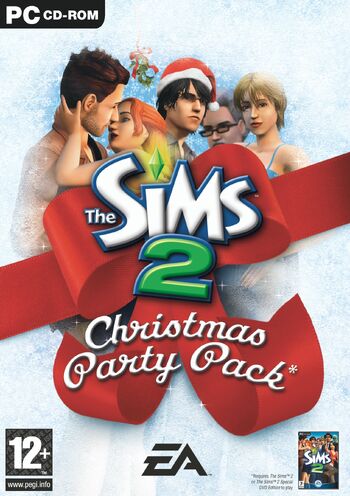 The Sims 2 Christmas Party Pack Cover