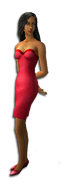 Bella Goth's appearance in The Sims 2