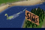 The sea monster in The Sims: Unleashed.