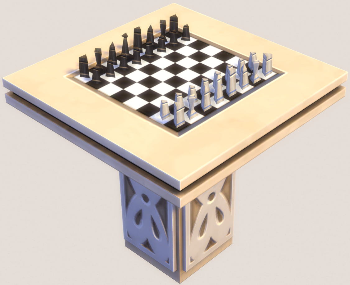 Chess table, The Sims Wiki