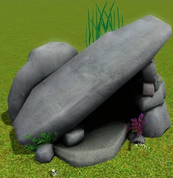 Deep Sea Cave Island Paradise