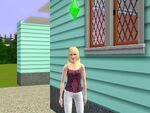 Jamie Jolina outside TS3