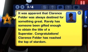 Notification at celebrity level five