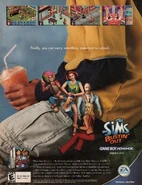 Magazine render featuring Vaughn along with Fran Foofaraw, Mona Lott, Bing Bling and Randy Hart