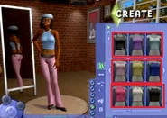 Las blusas encerradas no se encuentran en el juego